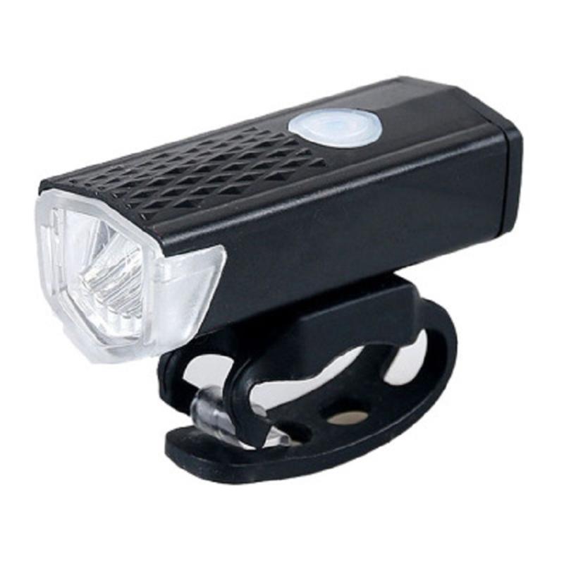 USB Rechargeable Bike Light Set Practical Bicycle-Front Headlight-and Back Taillight Easy to Install Cycling Accessories