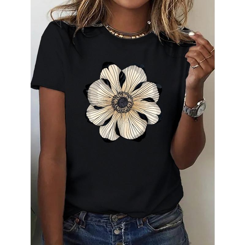 

Petal Flower G500L Pure Women s T-shirt,Comfort Fit S чёрный