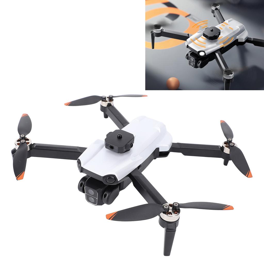 Drone Dual Camera NaIntelligent Obstacle Avoidance Optical Hovering GPS Return LCD Display Remote Control RC Quadcopter