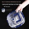 DM Stainless Steel 316 Portable Fresh-keeping Lunch Box