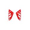 Red Front Fog Light Lamp Decoration Cover Trim For Hyundai Elantra CN7-N Line LHD/RHD