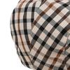 Daks Brown Check Cotton Hunting Cap Dbhe4el01w2