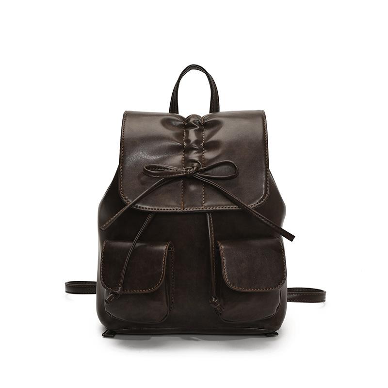 Pop College Style Portable Small Backpack Women s Fashion Textured Commuter Backpack