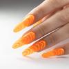 Kolorowy Top Bez Przemywania Top No Wipe Crystal Glass Molly Nails Orange Hema/Di-Hema Free 10G