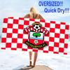 Southampton Fc Print Beach Towel, Large Soft Quick Dry Towel for Beach Camping Swimming