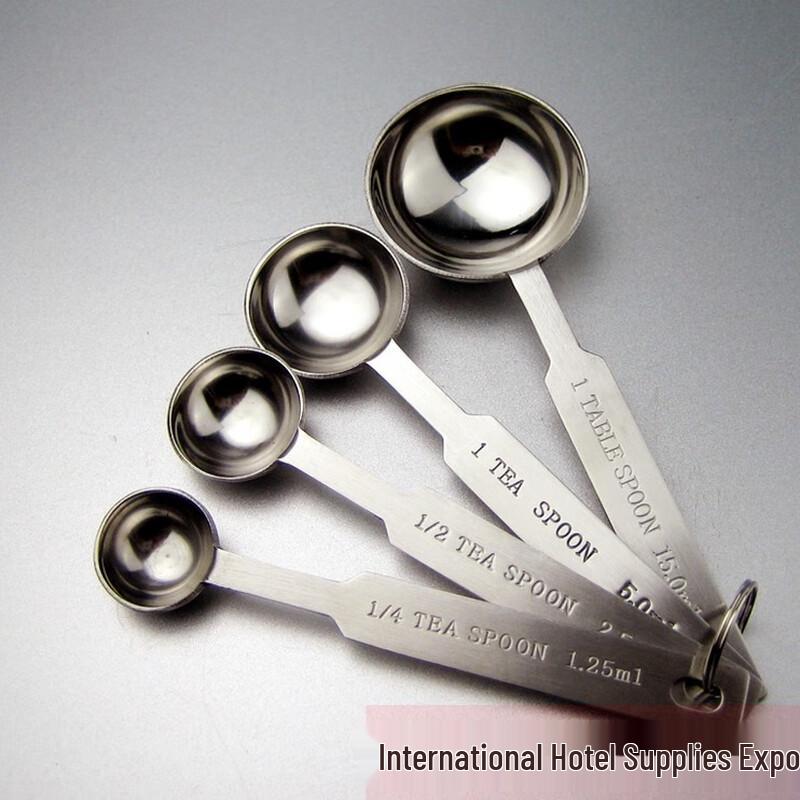 

Zhaoran 304 Stainless Steel Measuring Spoon Set