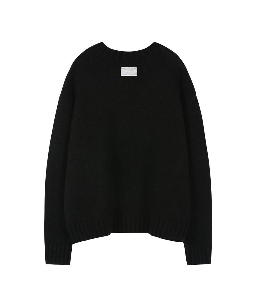 GRAILZ Kinky Cat Mohair Knit [Black]