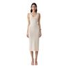 Women's new fashionable and sexy three-dimensional flower suspender hip skirt fashionable and slim European and American knitted dress
