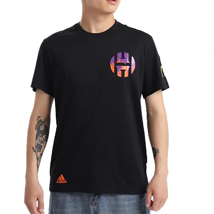 adidas Harden Sauce Tribute Μπλουζάκι Κοντομάνικο Ανδρικό Μαύρο GJ8580