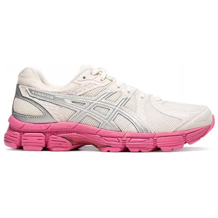 New Asics Gel Exalt 2 Low Top Sprint Running Shoes Women's Beige Silver 1012B868-200