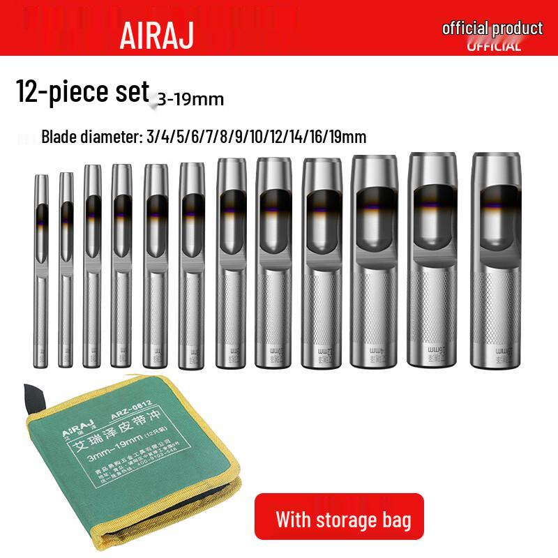 Arui Ze Leather Belt Hole Punch Set