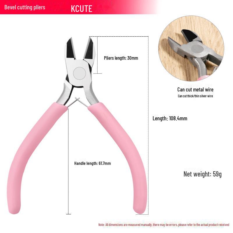 5-Inch Needle Nose, Round Nose, and Electrician Wire Stripping Pliers - Perfect for Handmade DIY Jewelry and Wiring Projects.