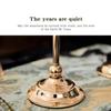 Anti-slip Petal Glass Candlestick Crystal Romantic Candles Stand  Bedroom