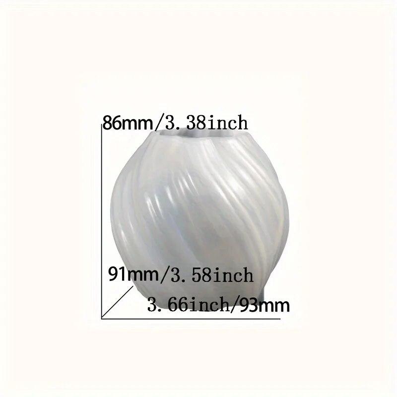 

1pc 3D Geometric Pillar Candle Mold for DIY Candle Making - Aromatherapy Resin Molds for Home Art Decor