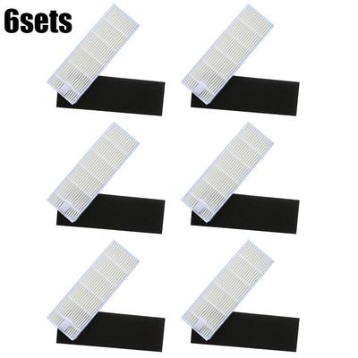 Staubsaugerteile ersetzen 6 Sets Filterschwamm für Silvercrest SSR1