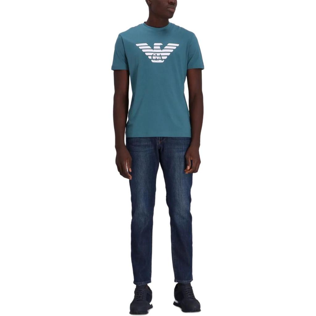 EMPORIO ARMANI Logo-print Cotton T-shirt 8N1TN5-1JPZZ-07A3