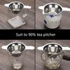 Tea Strainer 304 Stainless Steel, Teapot Teacup Filter, Reusable Tea Infuser, Chinese Teaware Accessories, Kitchen Tools