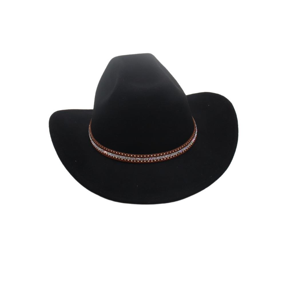 Jazz Tibetan Western Cowboy Hat Men'S And Women'S Performance Felt Hat Hat