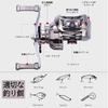 Baitcasting Reel, Lightweight, Long Casting, Powerful Magnetic Brake, Max Drag 6kg, Gear Ratio 6.3:1