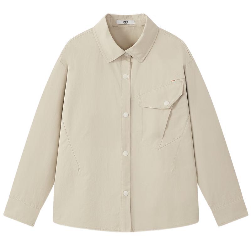 MQD Boys  Academy Style Long Sleeve Lapel Shirt 170