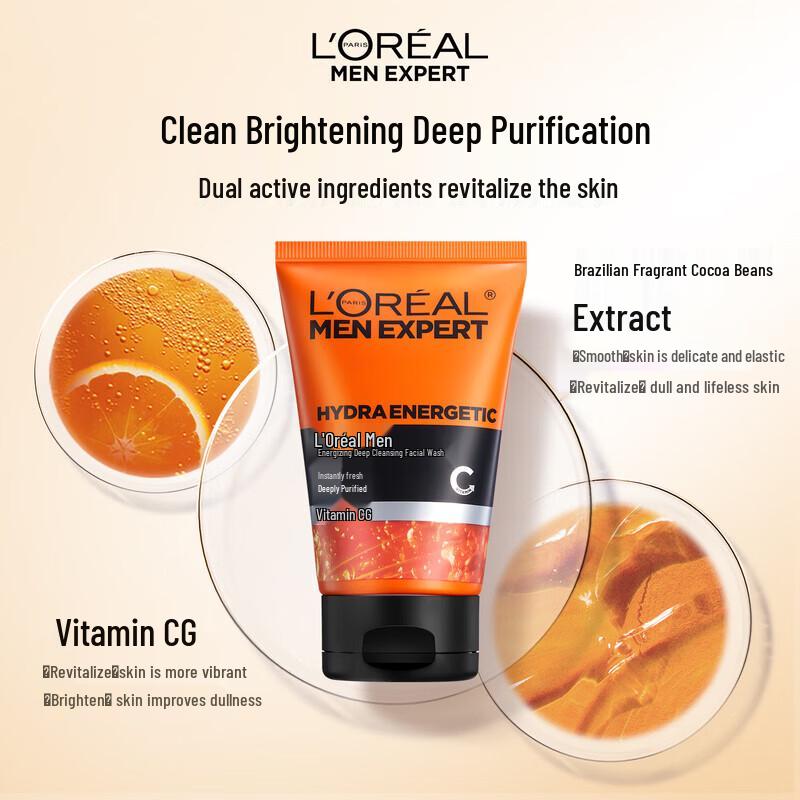 L'Oréal Men's Dual-Effect Gesichtsreiniger Set