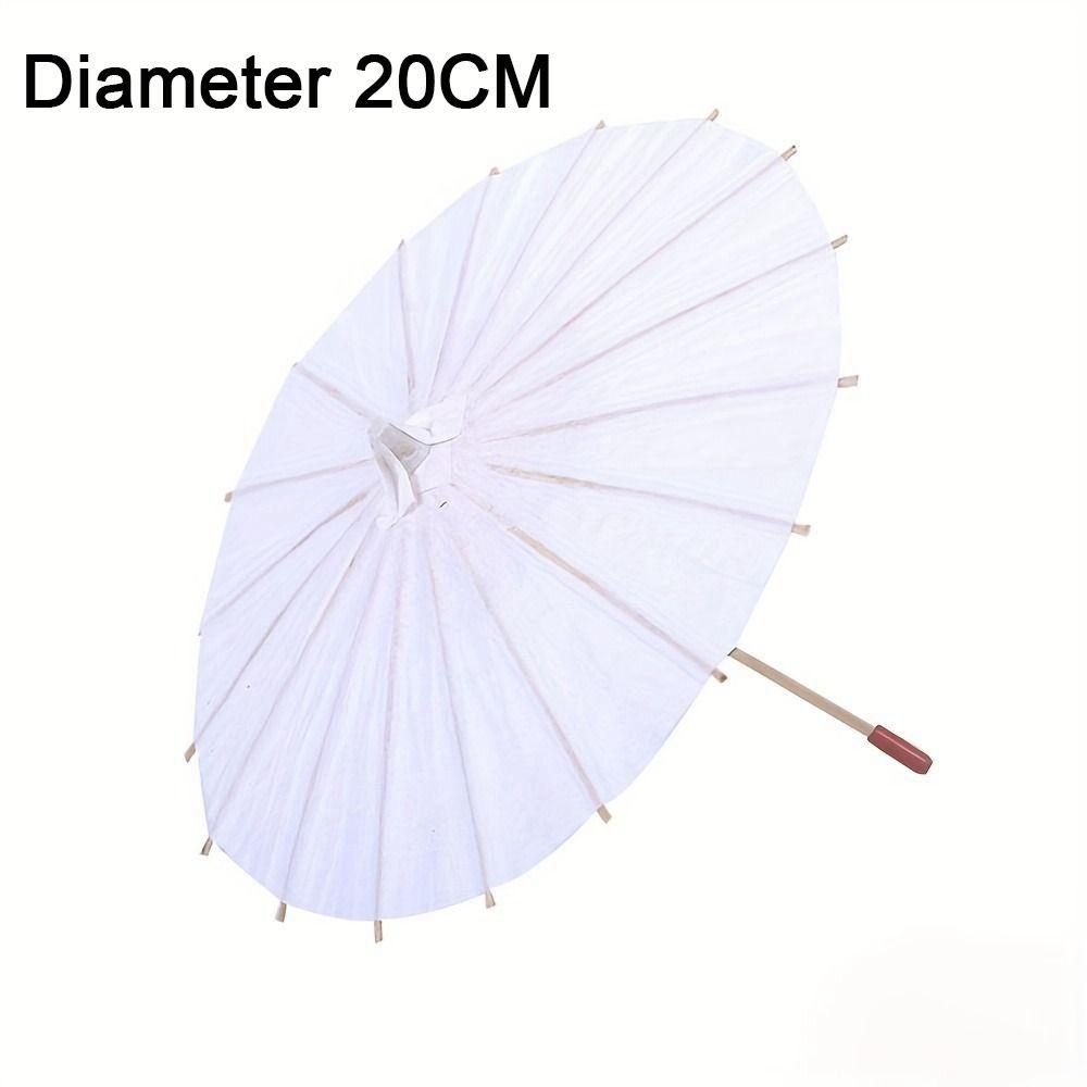 Baby Shower Anniversary DIY Handmade Photography Prop Dance Prop Paper Umbrella Painting Supplies