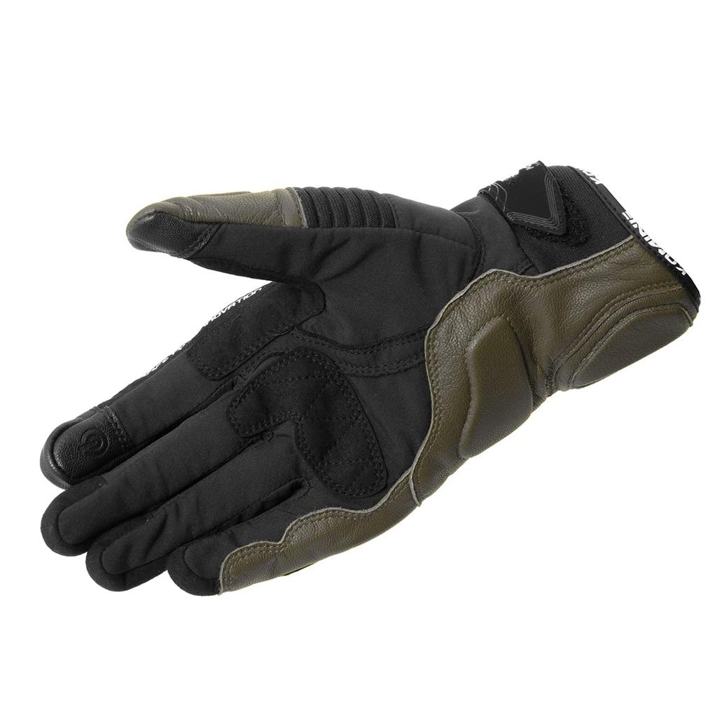 Komine Motorcycle Gloves Carbon Protect Windproof 3XL GK-821 Gloves, Olive,