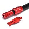 Poles Thrower Equipment Fishing Rod Thrower Aluminum Poles Throwing Device for Freshwater Stream River Fishing Tackle Tool