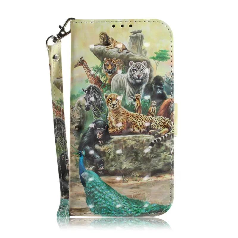 New Painted Case for Xiaomi Poco M6 X6 C65 Pro Wallet Case Xiomi Mi PocoM6 PocoX6 Pro PocoC65 Cartoon Flower Leather Book Cover