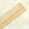 1pc Thickened Natural Bamboo Comb for Normal Hair - Gentle Detangling Wooden Hairbrush,Durable & Hair Care Styling Tool