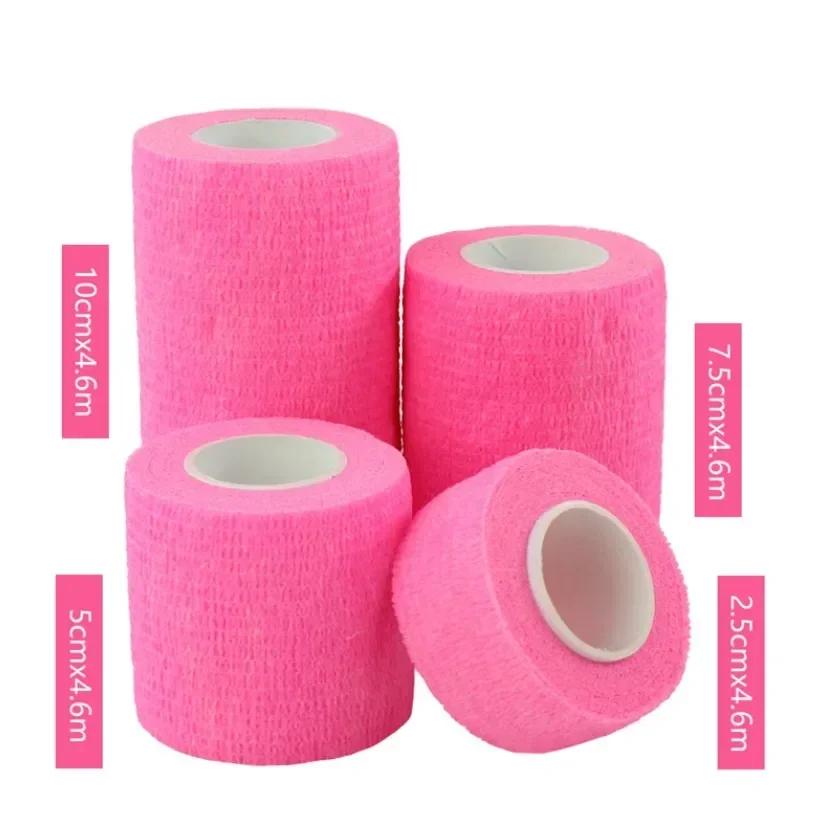 1Pc Bandage Waterproof Medical Therapy Self Adhesive Sports Muscle Tape Finger Joints Wrap First Aid Kit Pet Elastic Bandage