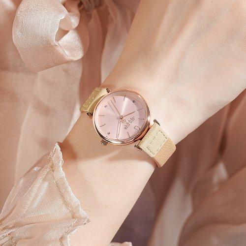 

[JULIUS] JULIUS Women s Leather Band Wristwatch JA-1306 D