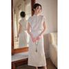 JK&JS New Chinese Style Jacquard Qipao Dress