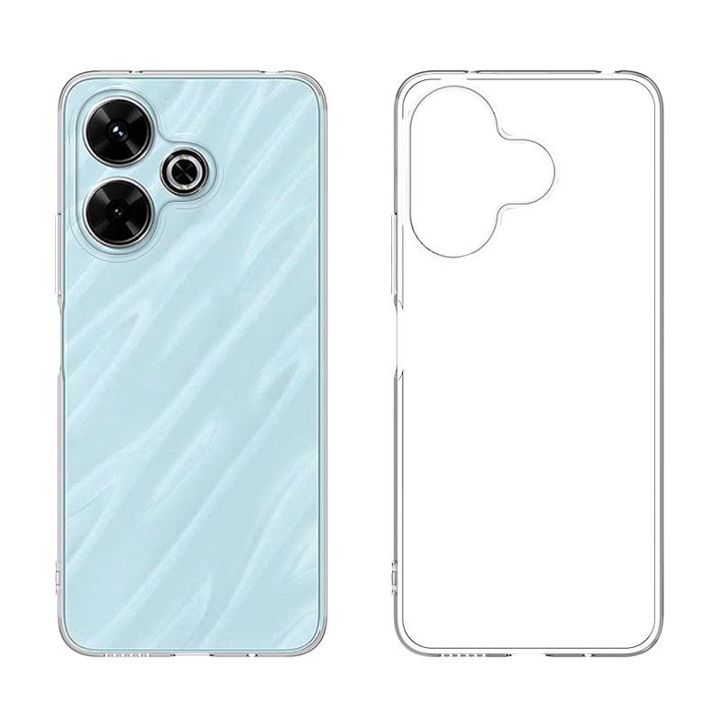 Suitable for Redmi K90 Max ultra-thin transparent mobile phone case Turbo 5 Max high-transparency tpu anti-yellow soft case 15A