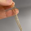 S925 Gold-Plated Minimalist Denim Bracelet - Simple, Versatile Ins Style