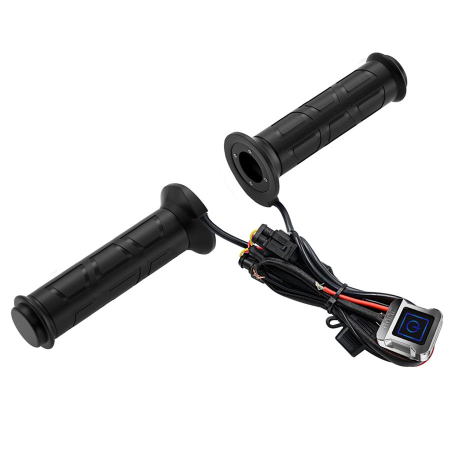 12V Motorcycle Electric Heated Handle 7/8" 22mm Handlebar Wrap Grips Winter Warm