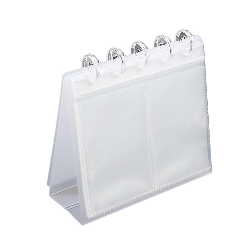 

INS Minimalist Style Transparent Desktop Album Polaroid Photo Favorites K-Pop Idol Photo Card Display Stand DIY Memos