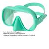 Schwimmbrille mit gehärteter Glaslinse Hohe Klarheit Antibeschlag Ergonomisches verstellbares Design Unterwasser