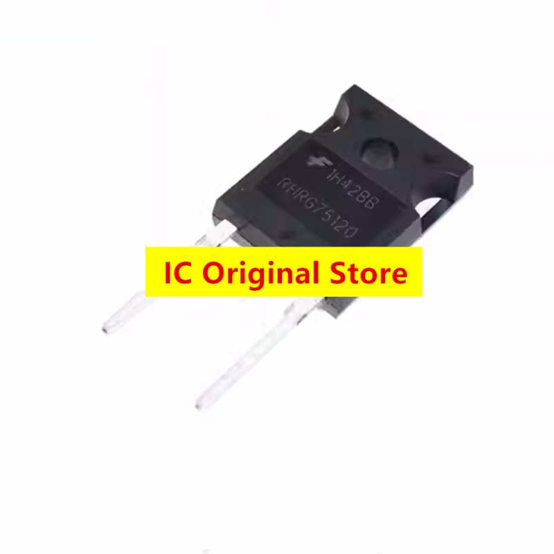 5pcs RHRG75120 New Import TO-247 1200V 75A RG75120 High Power Diode Fast Recovery Electronic Components 75120