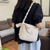 New Summer Casual Handmade Cotton Rope Braided Bag Fashionable Girl Sweet Envelope Bag Trendy Crossbody Bag