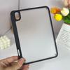For iPad Mini (2024)/(2021) Case Acrylic + PC Matte Tablet Cover with Pencil Holder