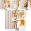 Charming Plush Rabbit Plush Toy With Cute Keychain For Bags And Accessories