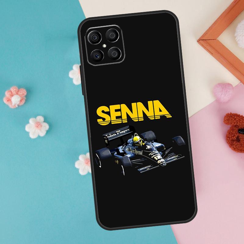 Ayrton Senna F1 Case For Honor 200 Pro 50 70 90 X9a X8a X8 X9 X8b X9c X9b Honor Magic 7 5 6 Lite Pro Cover