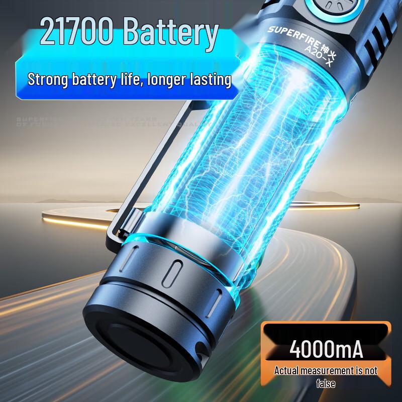 SupFire A20-X Rechargeable LED Flashlight
