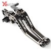 Motorcycle CNC Adjustable Short Brake Clutch Levers For YAMAHA R3 YZF-R3 MT03 MT-03 2015 2016 2017 2018    2022 2023