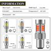 2PCS Canbus P21W Led 1156 BA15S LED BAU15S PY21W Bulb 50W No Hyper Flash Error Car Turn Signal Light Daytime Running Lamp 12V