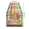 Easter’s Day Table Runner Merry Tablecloth  Holiday Table Decorations