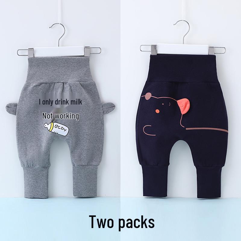 Hoge Taille Baby Harem Broeken - Lente & Herfst, Jongens & Meisjes