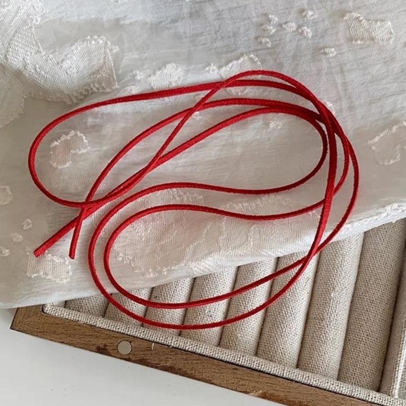 Elegant Long Tie Choker Necklace Stylish Neck Chain with Bowknot Pendant Accessory for Fashionable Women Ladies