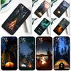 Camping Nature Phone Case For iPhone 16 15 Pro Max 12 13 Mini 11 14 Pro Max XR 16 15 Plus 16e Cover Coque